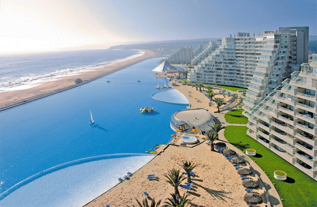 9. World`s largest swimming pool, San Alfonso Del Mar, Chile