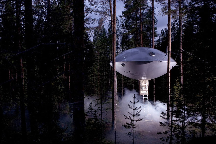 UFO Treehouse (Sweden) Source