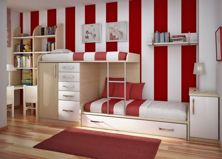 13 Sleek Twins Bedroom Design Ideas For Your Dearest 11