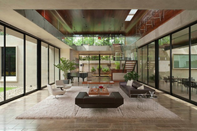 15 Mesmerizing Modern Living Room Designs