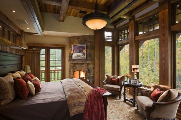 16 Irresistibly Warm and Cozy Rustic Bedroom Designs