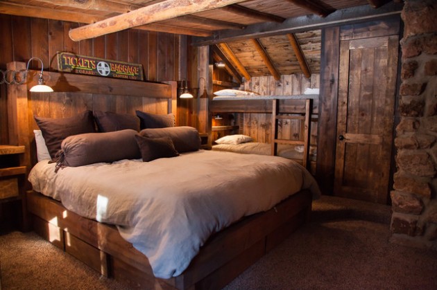 16 Irresistibly Warm and Cozy Rustic Bedroom Designs