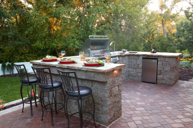 16 Amazing Ideas How To Make Functional Outdoor Kitchen