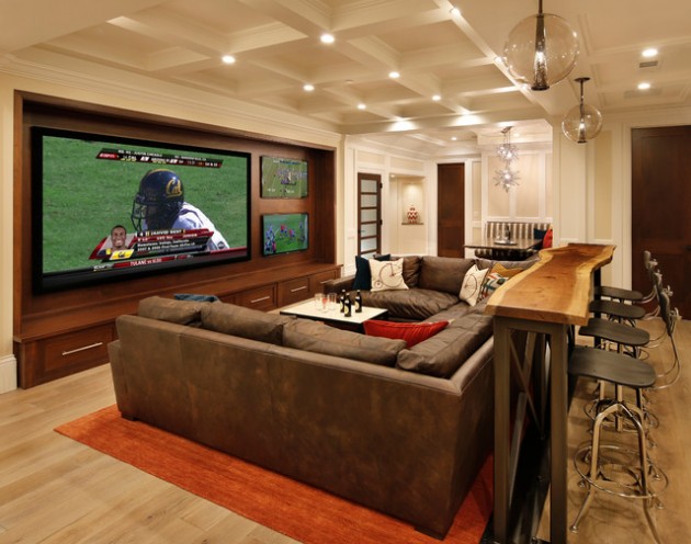 Inspirational &amp; Creative: Transform Your Old Basement Into Entertaining Room