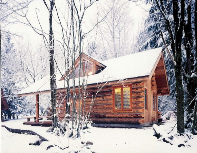 16 Most Elegant Wood Cabin Design Ideas