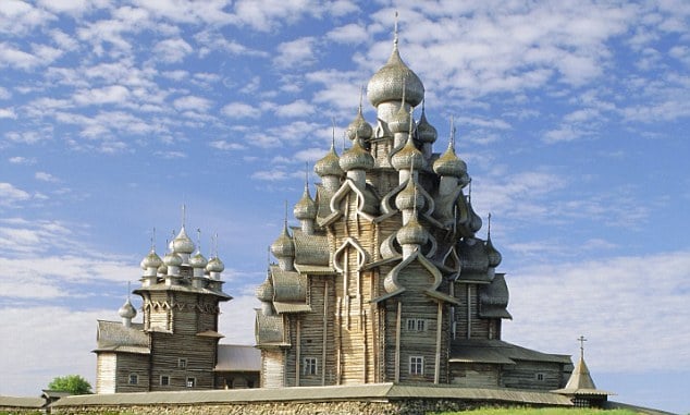 Kizhi Pogost church, Kizhi island, Russia 66