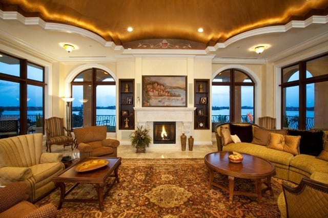 15 Exceptionally Luxury Mediterranean Living Room Designs
