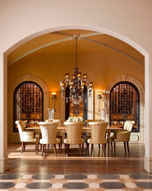 15 Exquisite Mediterranean Dining Room Designs