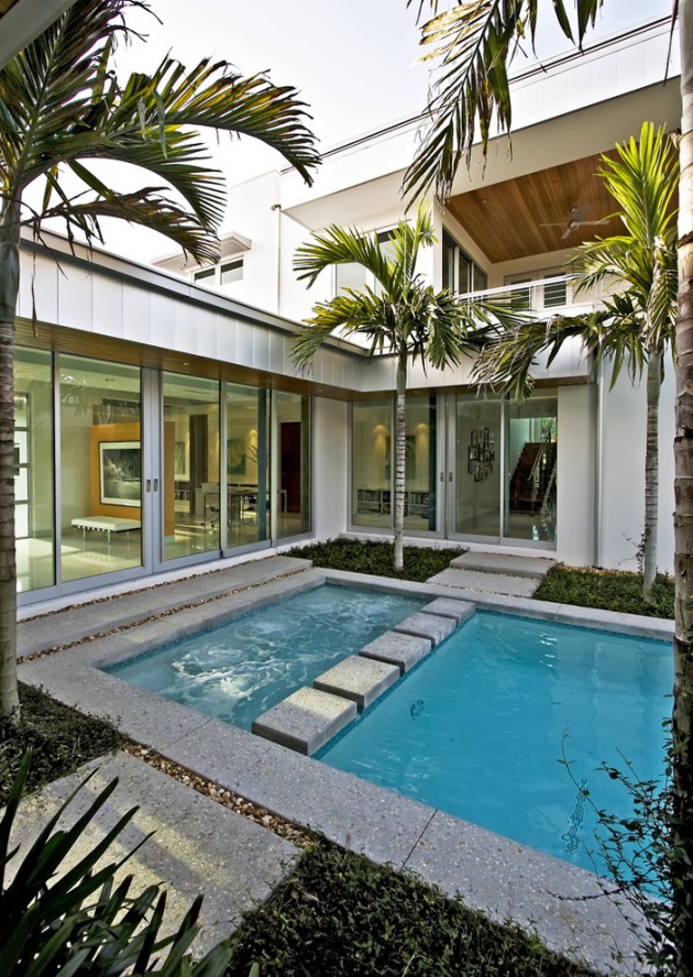 15 Masterful Modern Swimming Pool And Residence Designs