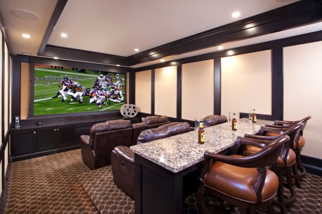 15 Professionally-Made Home Theater Designs