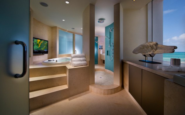 15 Relaxing Tropical Bathroom Designs For The Summer