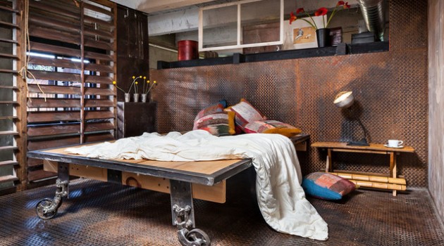 16 Cool Industrial Bedrooms for All Those Who Thinks Outside the Box
