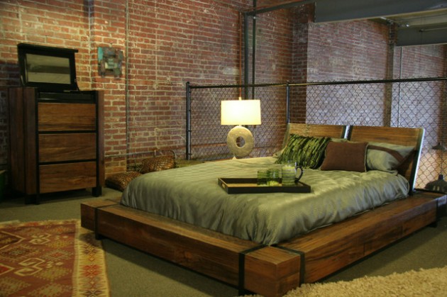 16 Cool Industrial Bedrooms for All Those Who Thinks Outside the Box
