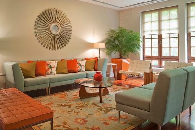 17 Cheerful &amp; Adorable Living Room Design Ideas