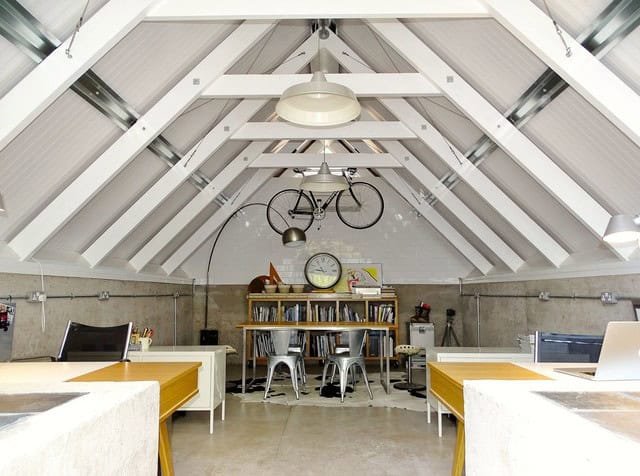 16 Magnificent Attic Office Design Ideas 8