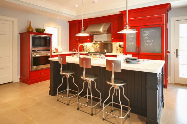 Think Outside The Box - Extravagant Colorful Kitchen Designs 12