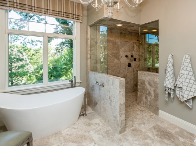 15 Extraordinary Transitional Bathroom Designs For Any Home