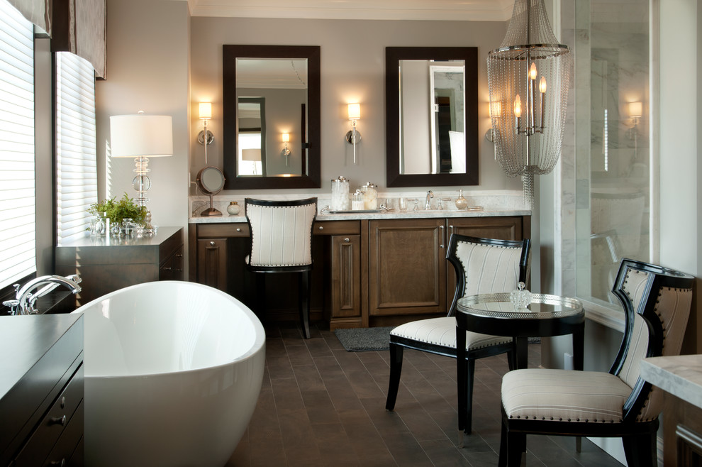 15 Extraordinary Transitional Bathroom Designs For Any Home 3 