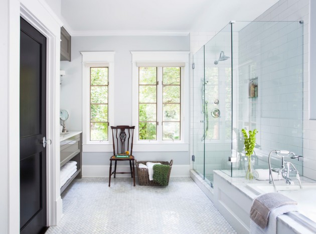 15 Extraordinary Transitional Bathroom Designs For Any Home