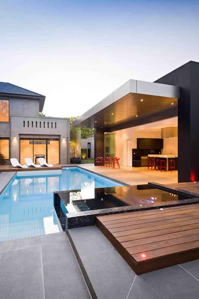 15 Tempting Contemporary Swimming Pool Designs