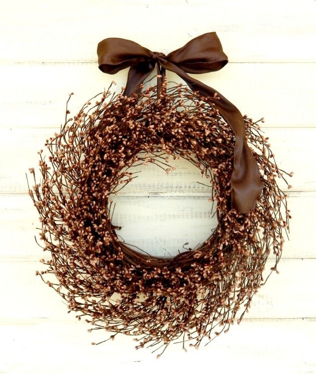 20 Inviting Handmade Autumn Wreath Designs For Your Home