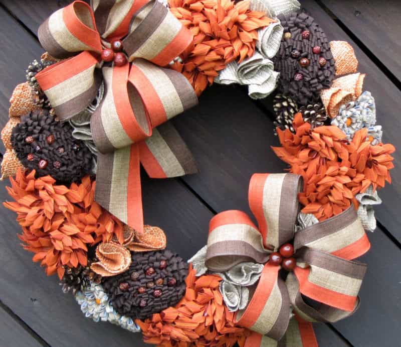 Fall wreath Buy it here: www.etsy.com/ca