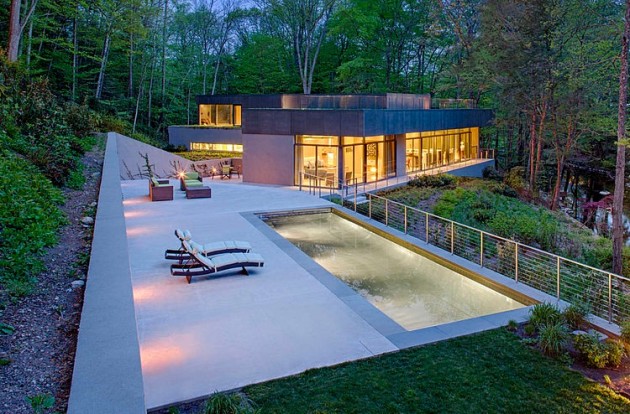 10 Superb Contemporary House Designs Surrounded by Picturesque Nature