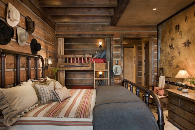 bedroom interior rustic cozy winter designs residence quartz