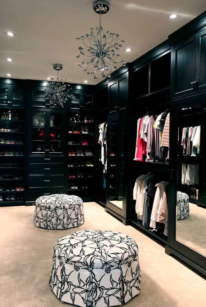 15 Elegant Luxury Walk-In Closet Ideas To Store Your Clothes In That