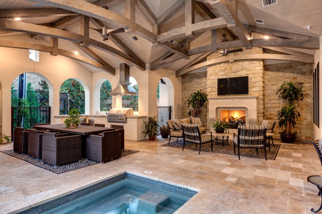 15 Luxury and Classy Mediterranean Patio Designs