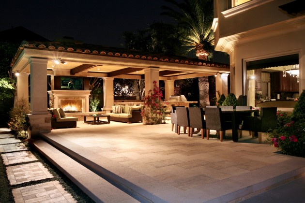 15 Luxury and Classy Mediterranean Patio Designs