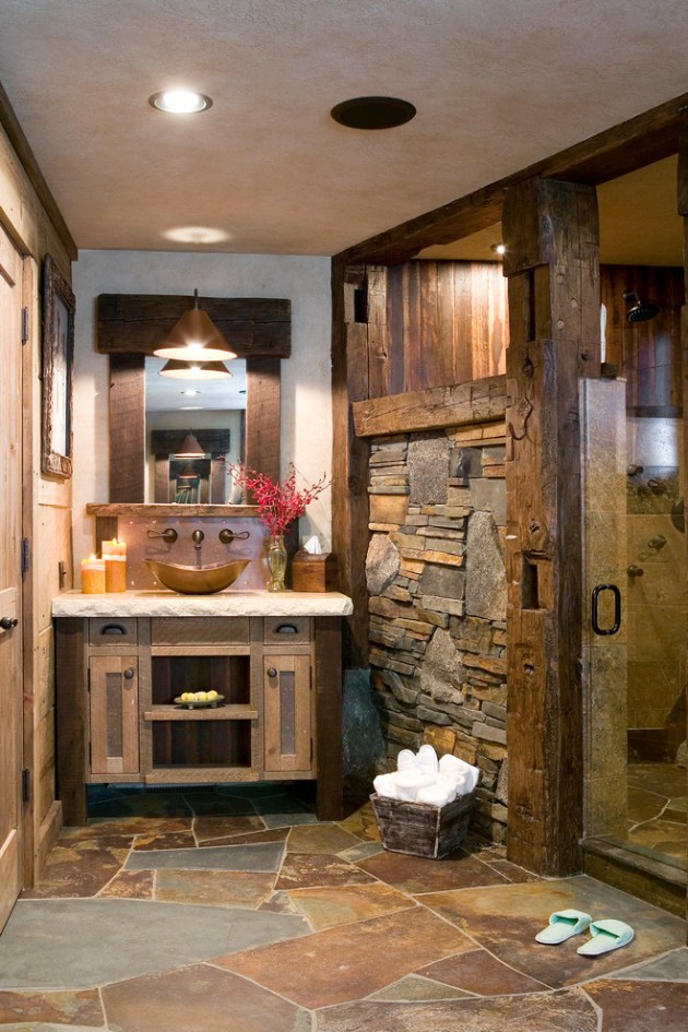 16 Homely Rustic Bathroom Ideas To Warm You Up This Winter 16 Homely Rustic Bathroom Ideas To Warm You Up This Winter