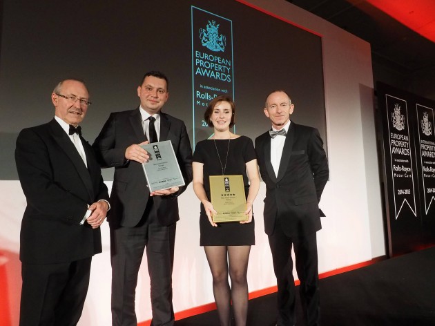 Hotel Tobaco, was awarded with two prestigious awards:    Best Hotel Interior Europe  and   Best Hotel Interior Poland.   The results were announced during the awards gala that took place at the London Marriott Hotel, Grosvenor Square on October 14th.