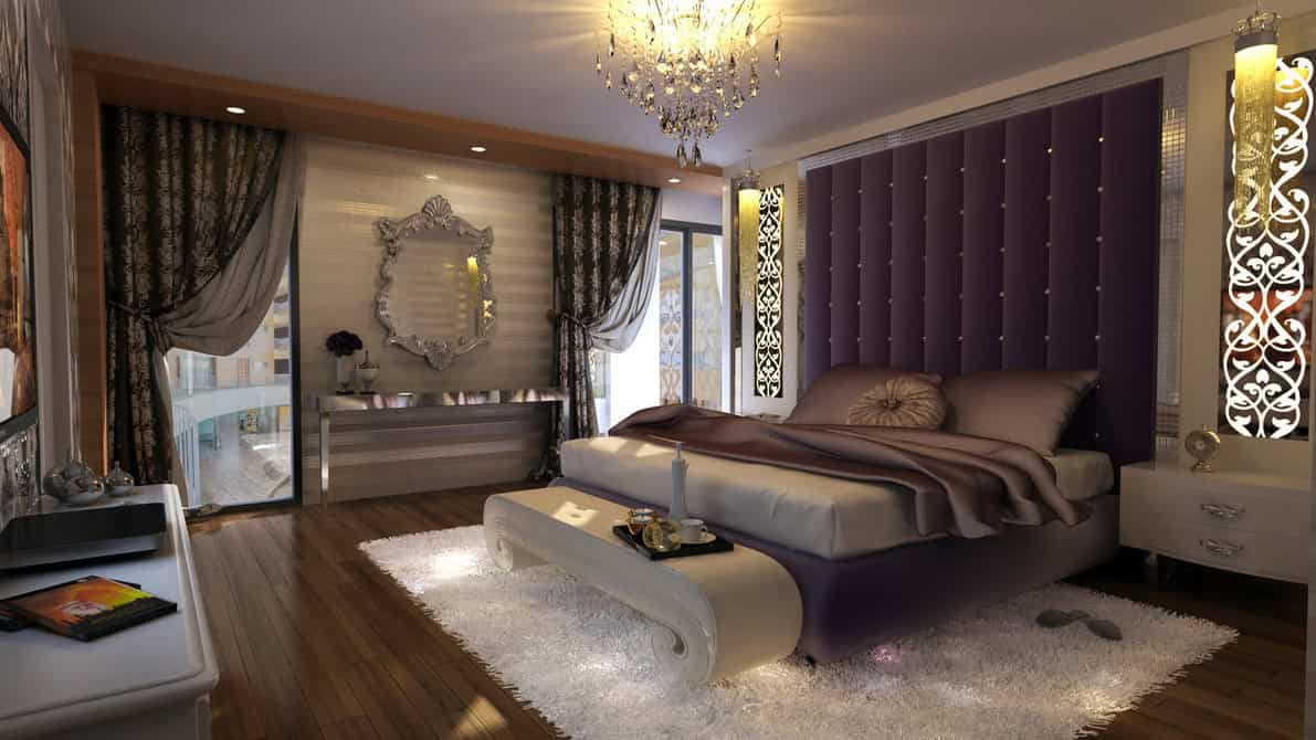 Purple in Your Bedroom- 10 Fantastic Ideas 10