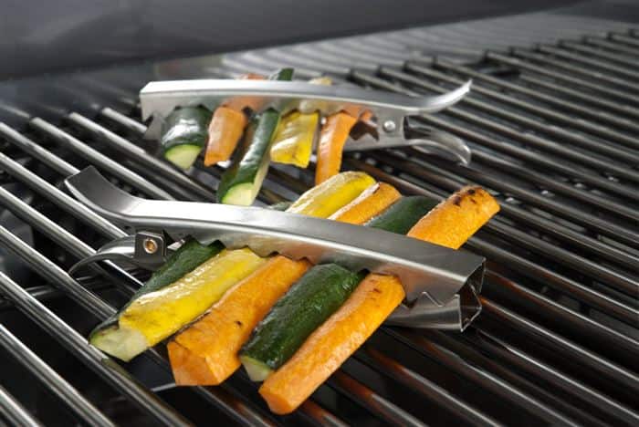 Grill clips to keep the vegetable together 11