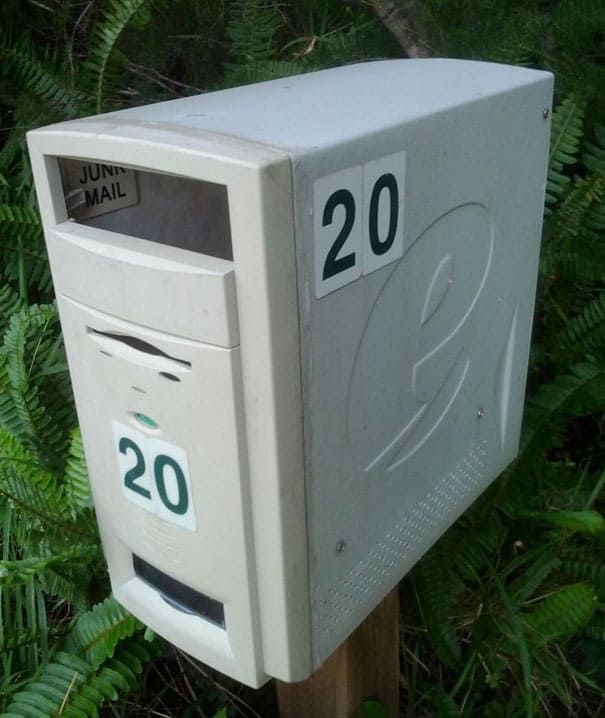 Computer into mailbox 11