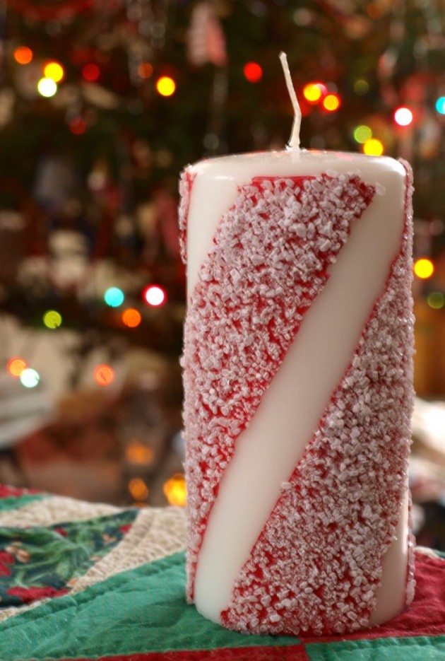 15 Majestic DIY Christmas Candles for Amazing Holiday