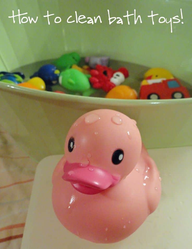 How to Clean Bath Toys 1