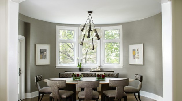 15 Beautiful Round Dining Room Ideas For Pleasant Atmosphere