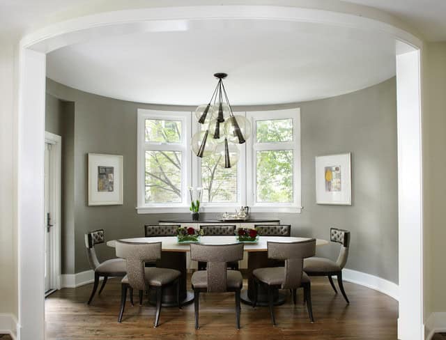 15 Beautiful Round Dining Room Ideas For Pleasant Atmosphere