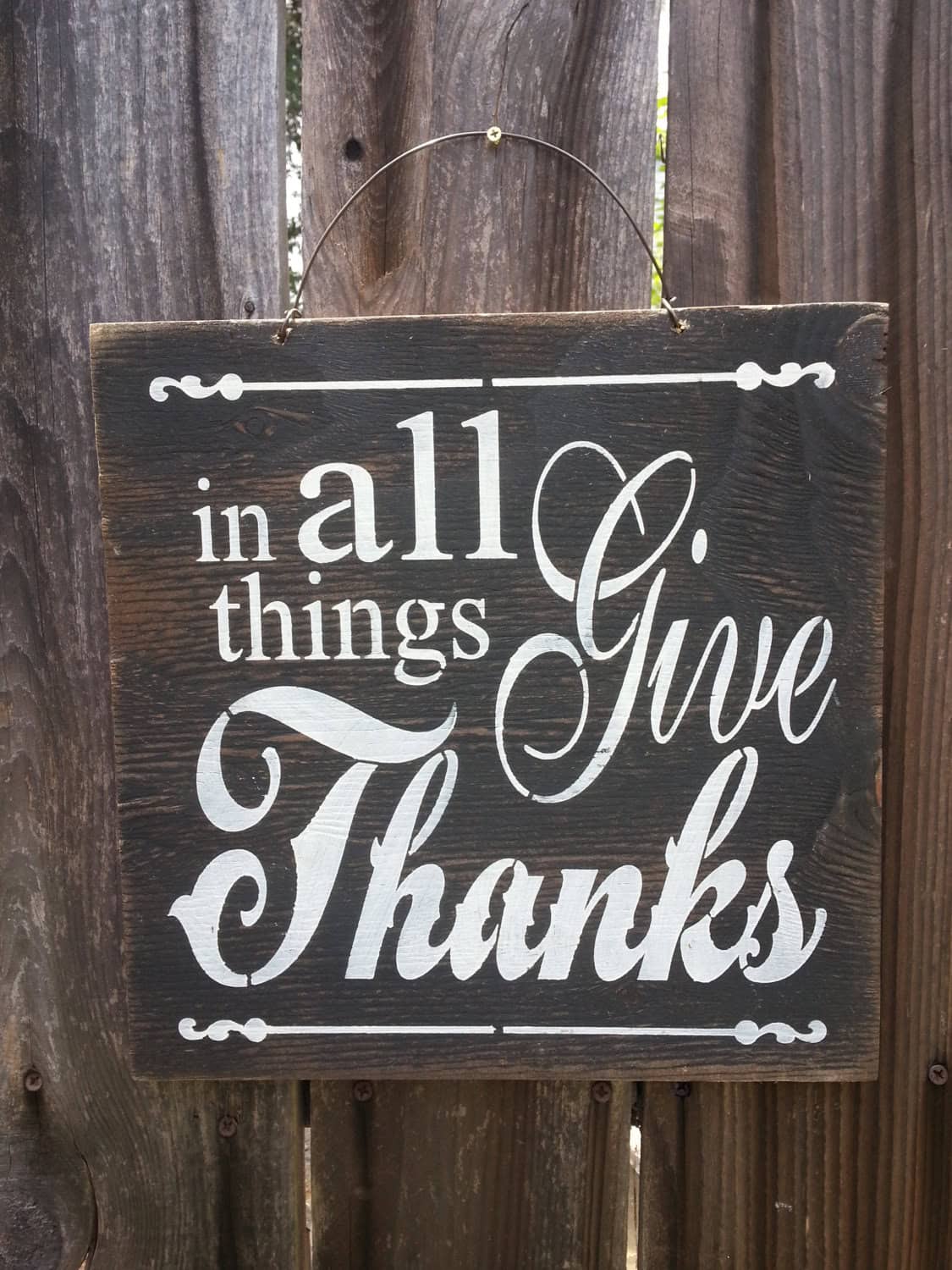 In All Things Give Thanks Sign Buy it here: www.etsy.com