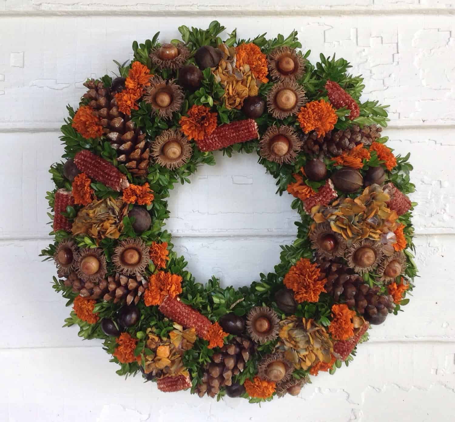 Fall Thanksgiving wreath Buy it here: www.etsy.com