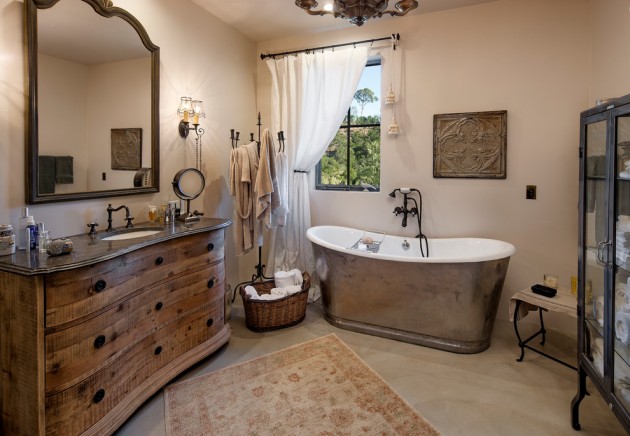 15 Embracing Farmhouse Bathroom Designs For Inspiration