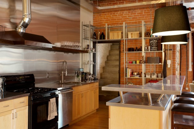 15 Extraordinary Modern Industrial Kitchen Interior Designs