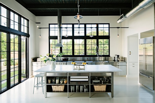 15 Extraordinary Modern Industrial Kitchen Interior Designs 15 Extraordinary Modern Industrial Kitchen Interior Designs
