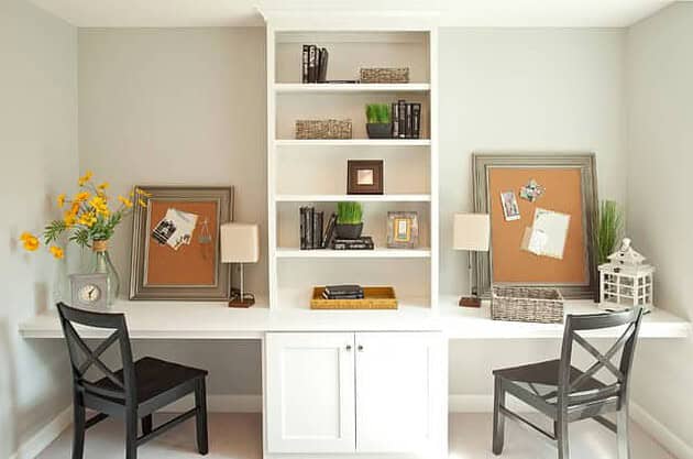 18 Practical Shared Home Office Design Ideas For More Productive Atmosphere