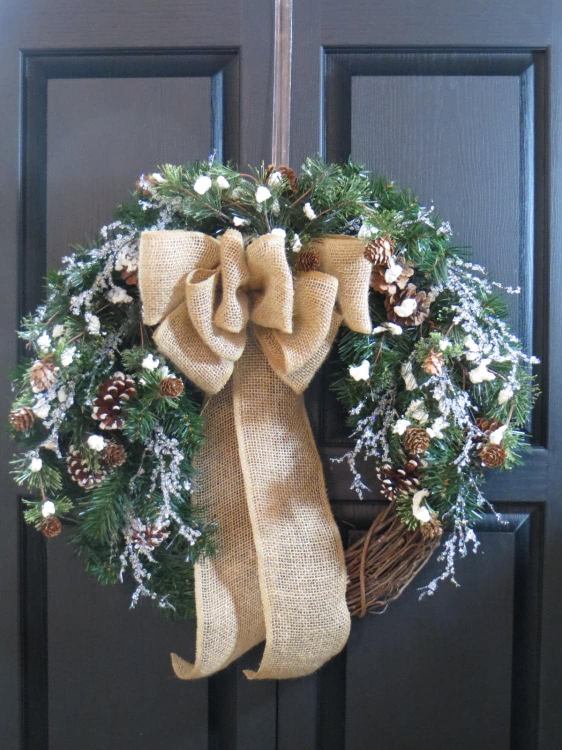 Snow and Ice Wreath Buy it here: www.etsy.com