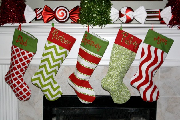 16 Whimsical Handmade Christmas Stockings To Decorate Your Home With