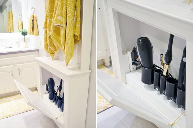 Make hair tool cabinet 17