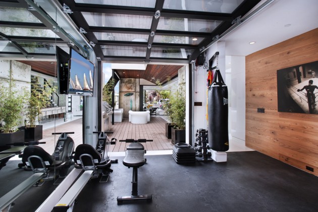luxury home gym design